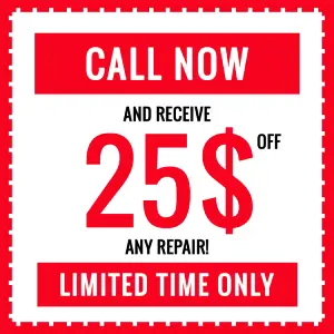 call now and get 25$ off