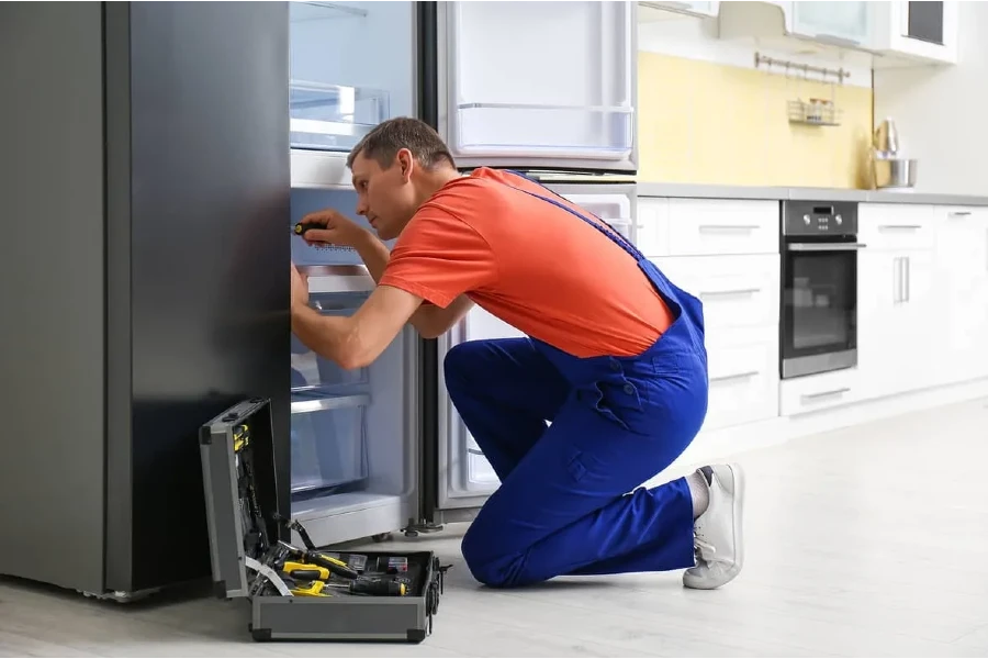 Fridge installation