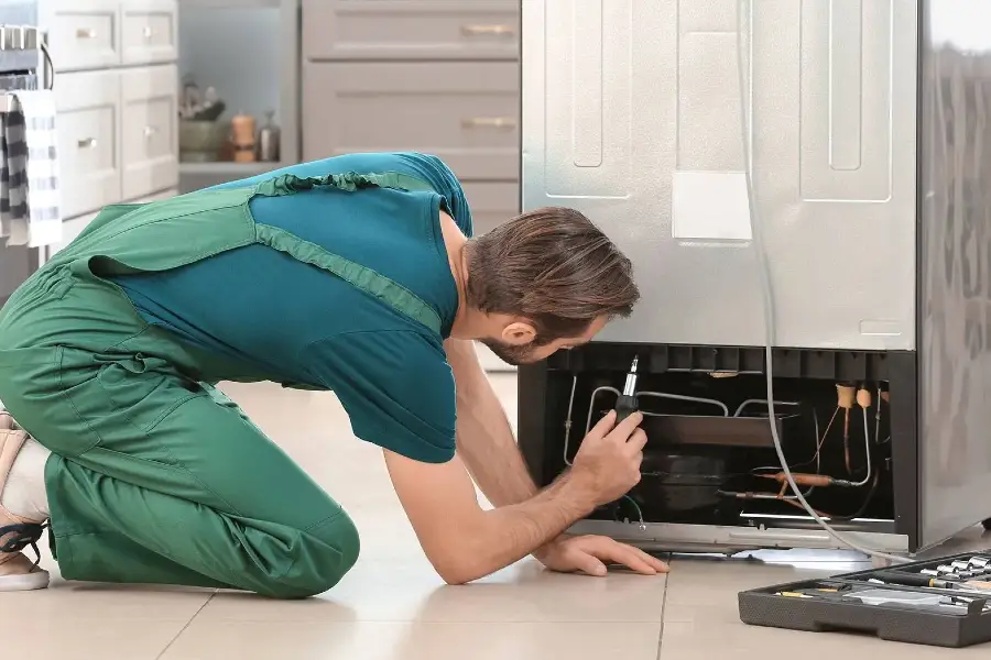 Fridge installation