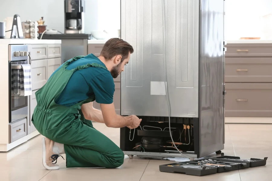 Fridge installation