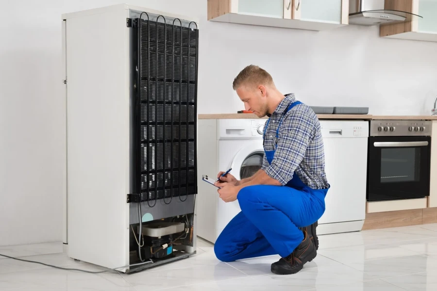 Fridge installation