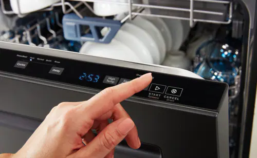 Resetting the Dishwasher