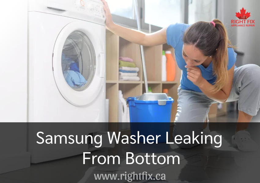 Samsung Washer Leaking From Bottom – What To Do