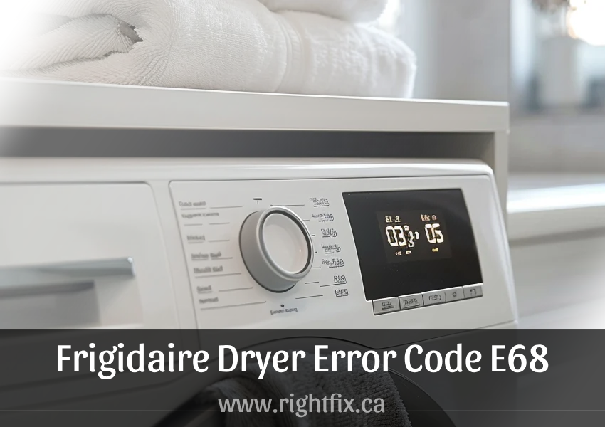 Frigidaire Dryer Error Code E68