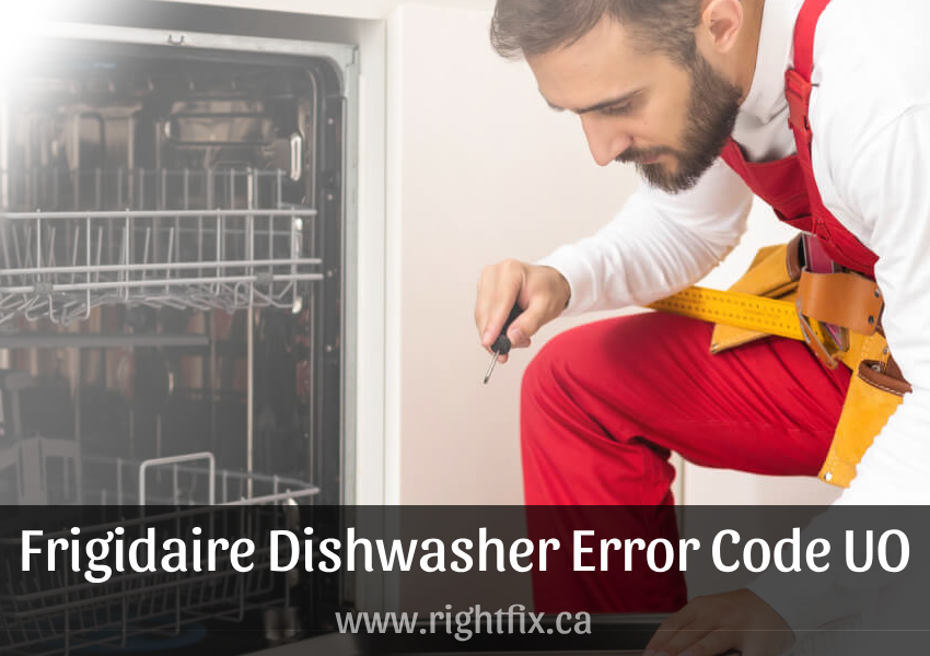 Frigidaire Dishwasher Error Code UO