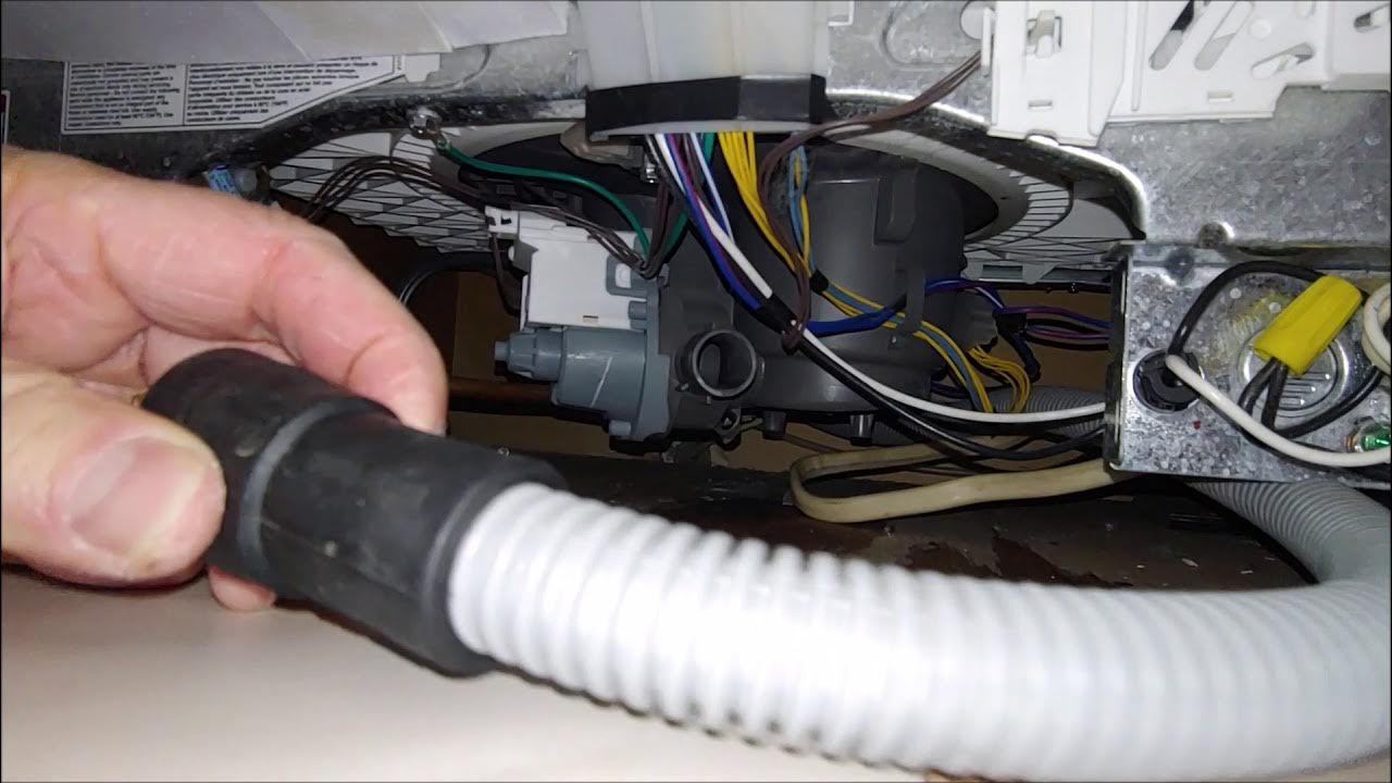 Plugged drain tube