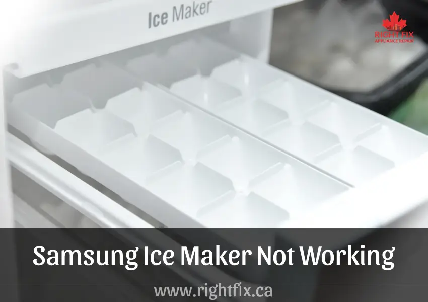 Samsung Ice Maker Not Working