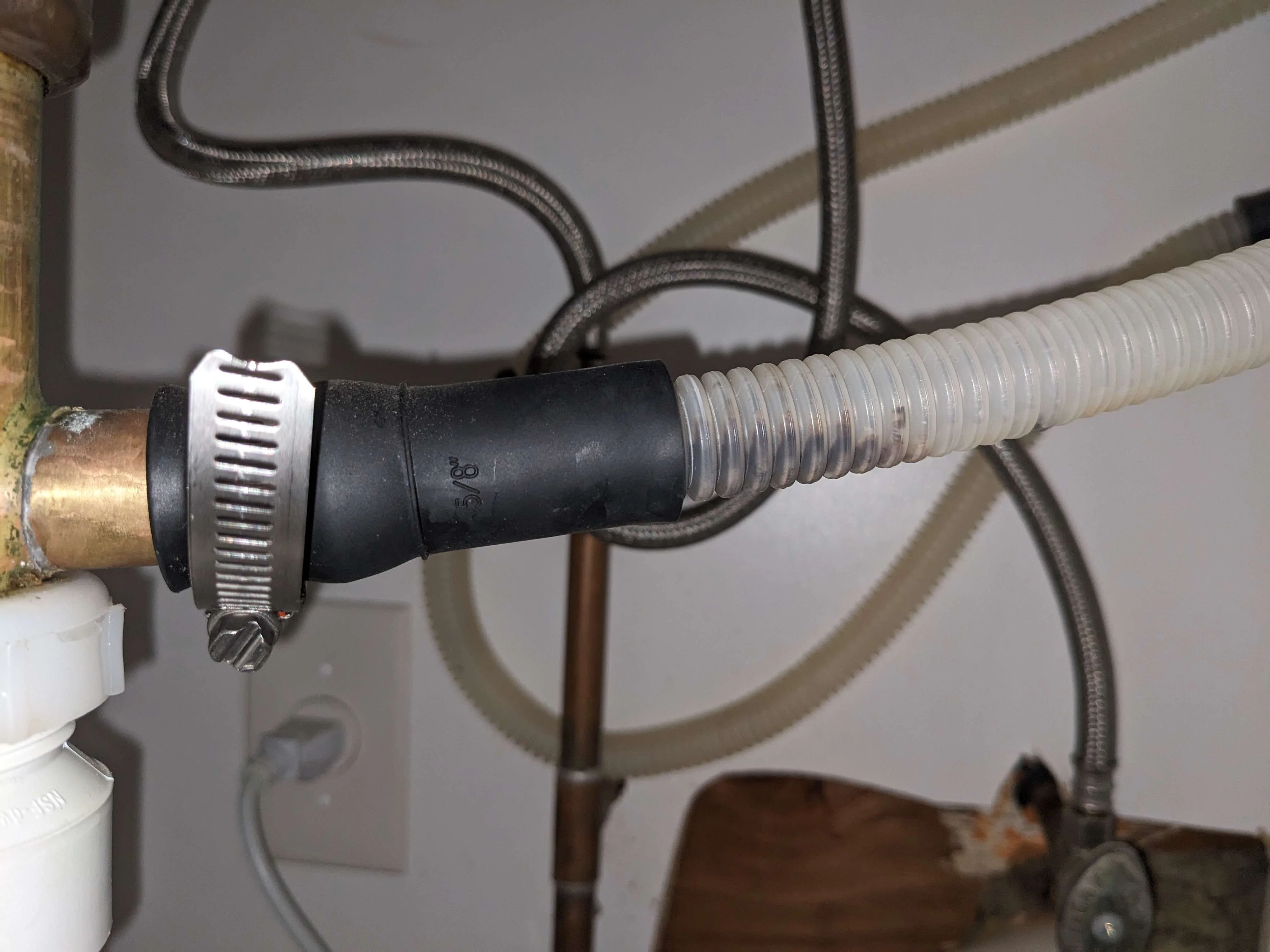 Clogged Drain Hose