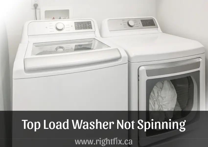 Top Load Washer Not Spinning