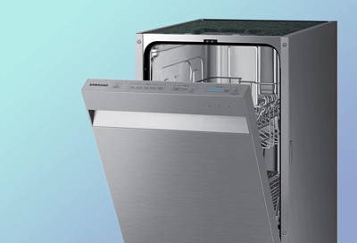 Cleaning the Exterior of the Samsung Dishwasher