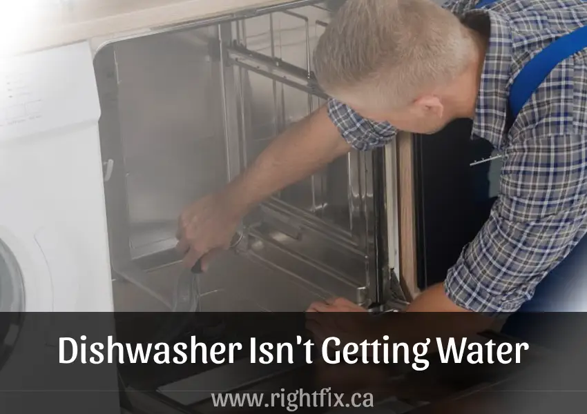 Dishwasher Isn't Getting Water