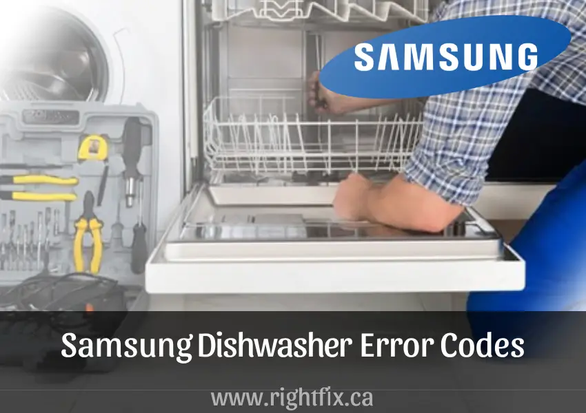 Samsung Dishwasher Error Codes