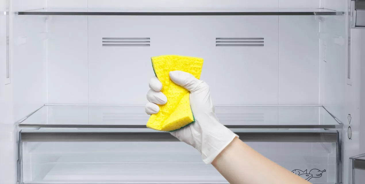 Clean fridge vents for better airflow and efficiency