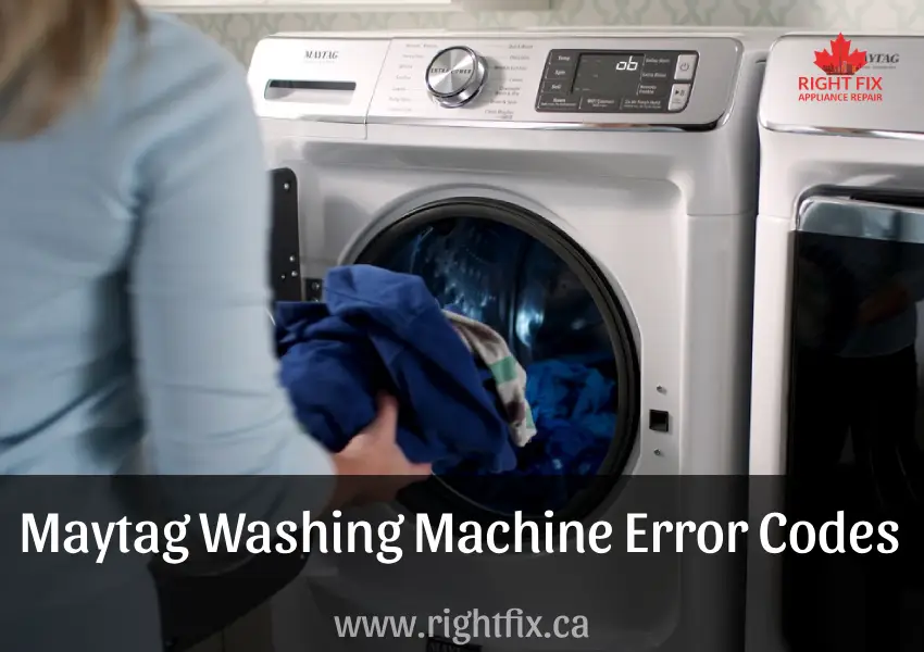 Maytag Washing Machine Error Codes