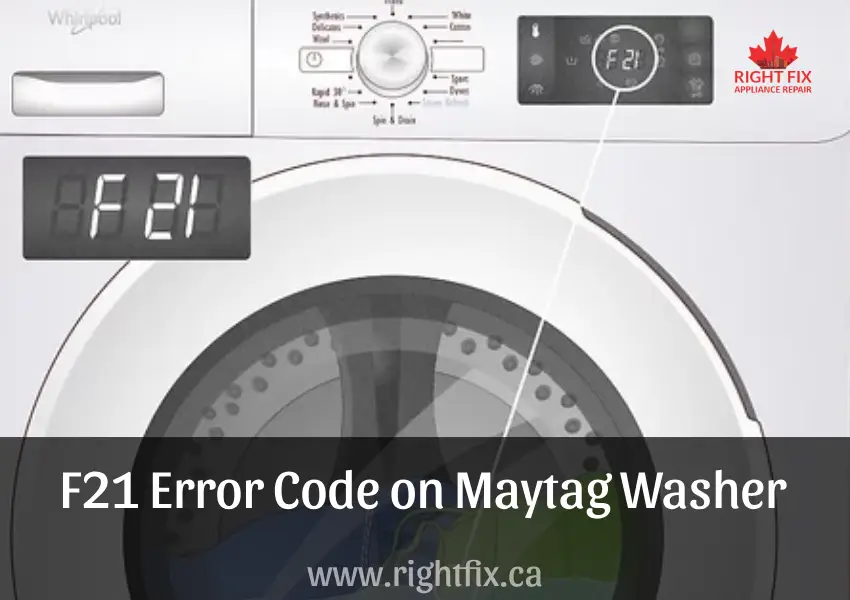 F21 Error Code on Maytag Washer