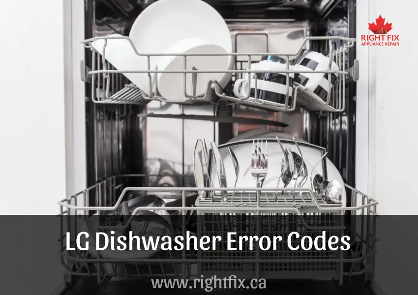 LG Dishwasher Error Codes