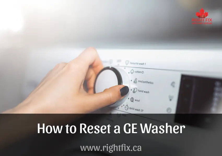 How to Reset a GE Washer