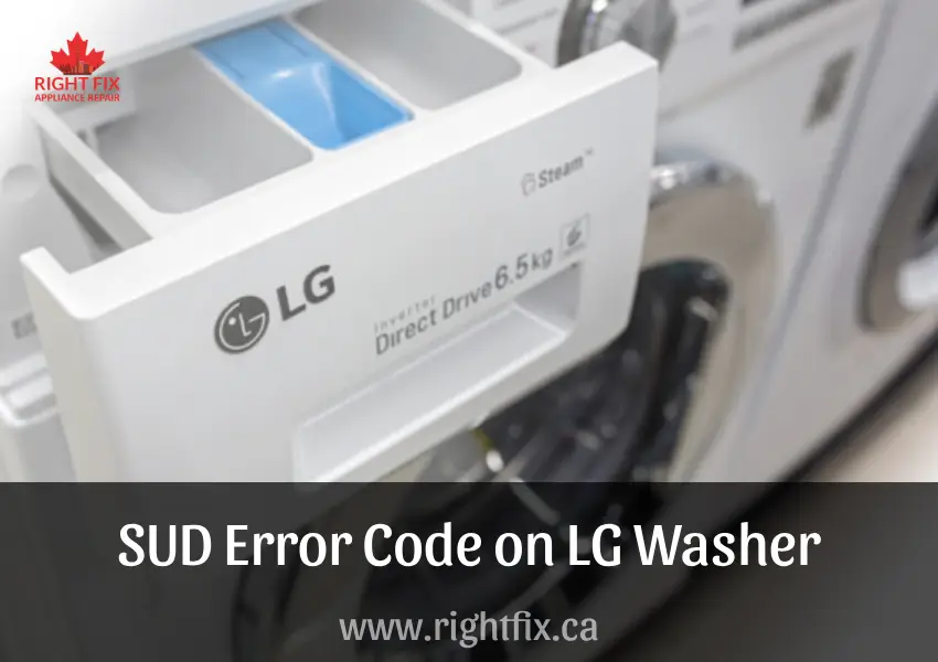 SUD Error Code on LG Washer