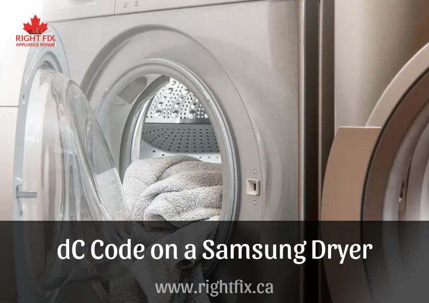 How to Fix a dC Code on a Samsung Dryer