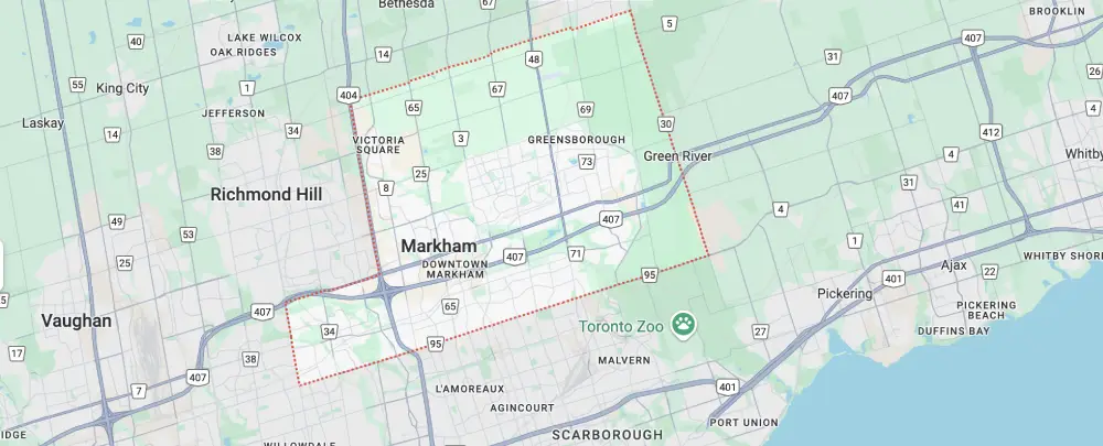 Markham Areas We Serve