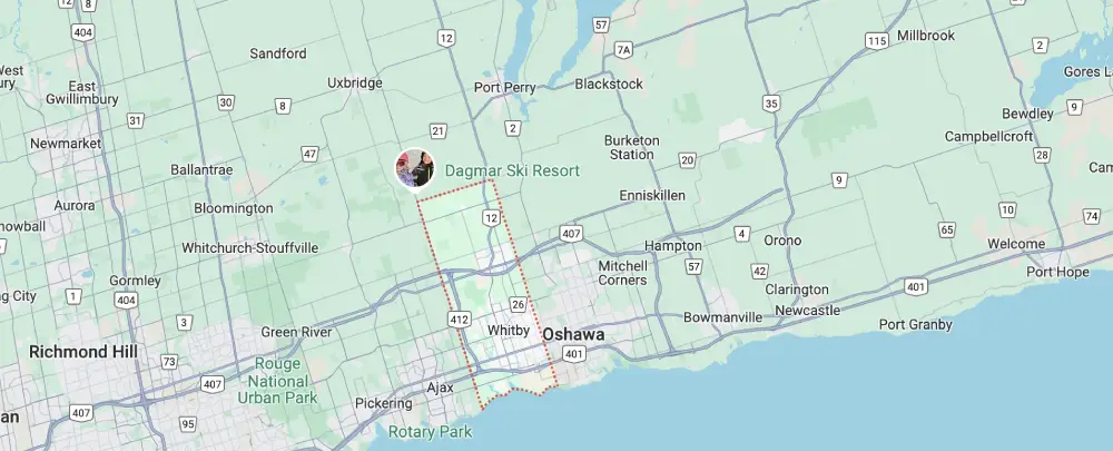 Whitby Areas We Serve