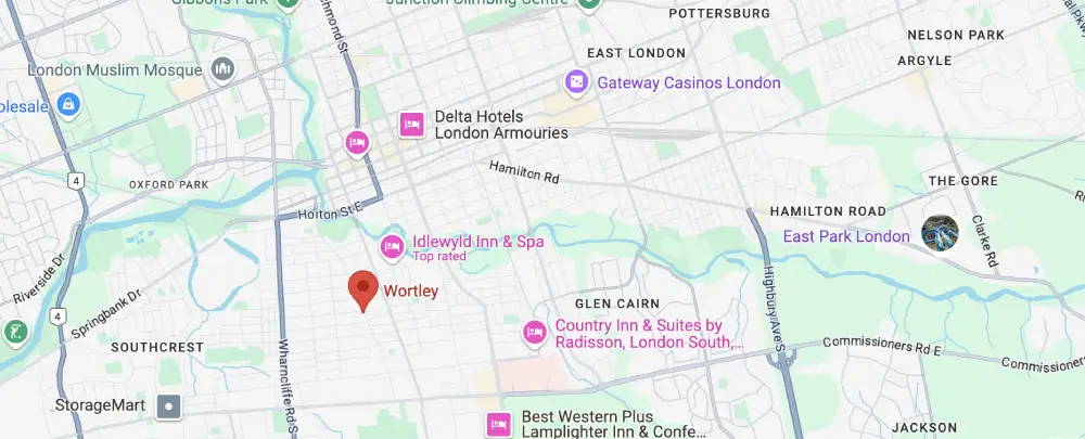 Wortley Areas We Serve