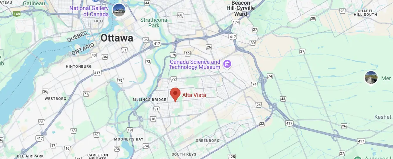 Alta Vista Areas We Serve