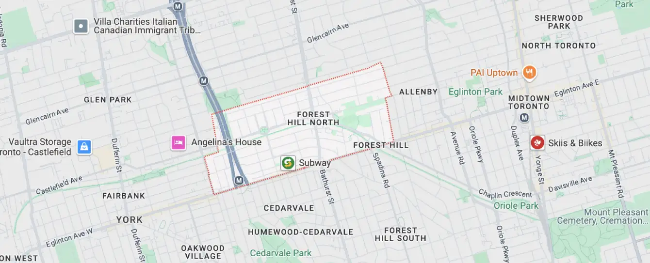 Forest Hill Areas We Serve