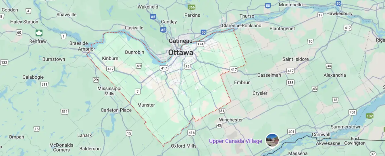 Dishwasher Service Area in Ottawa