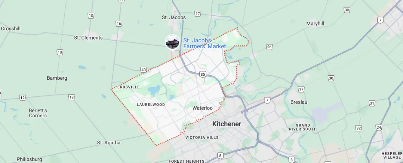 Waterloo Areas We Serve