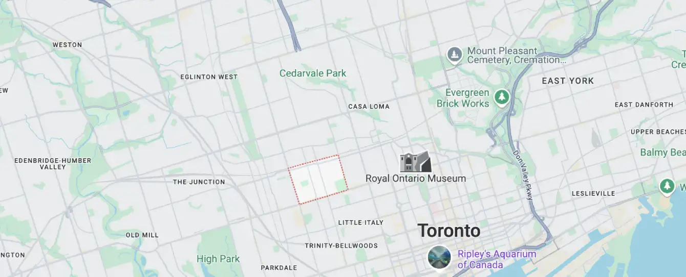 Dovercourt Park Areas We Serve