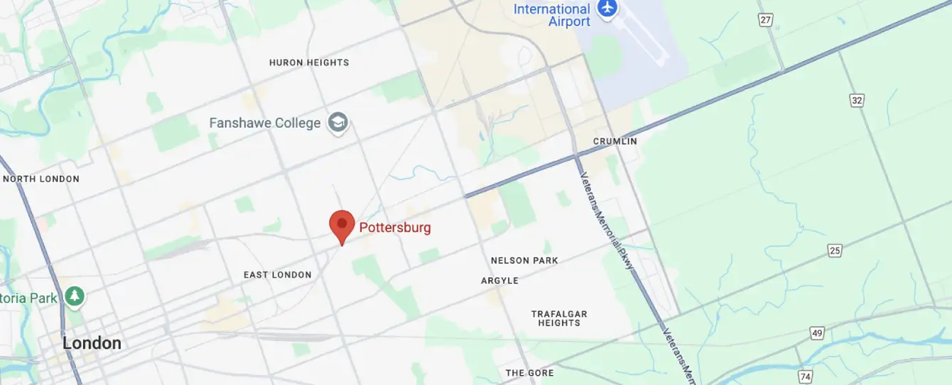 Pottersburg Areas We Serve