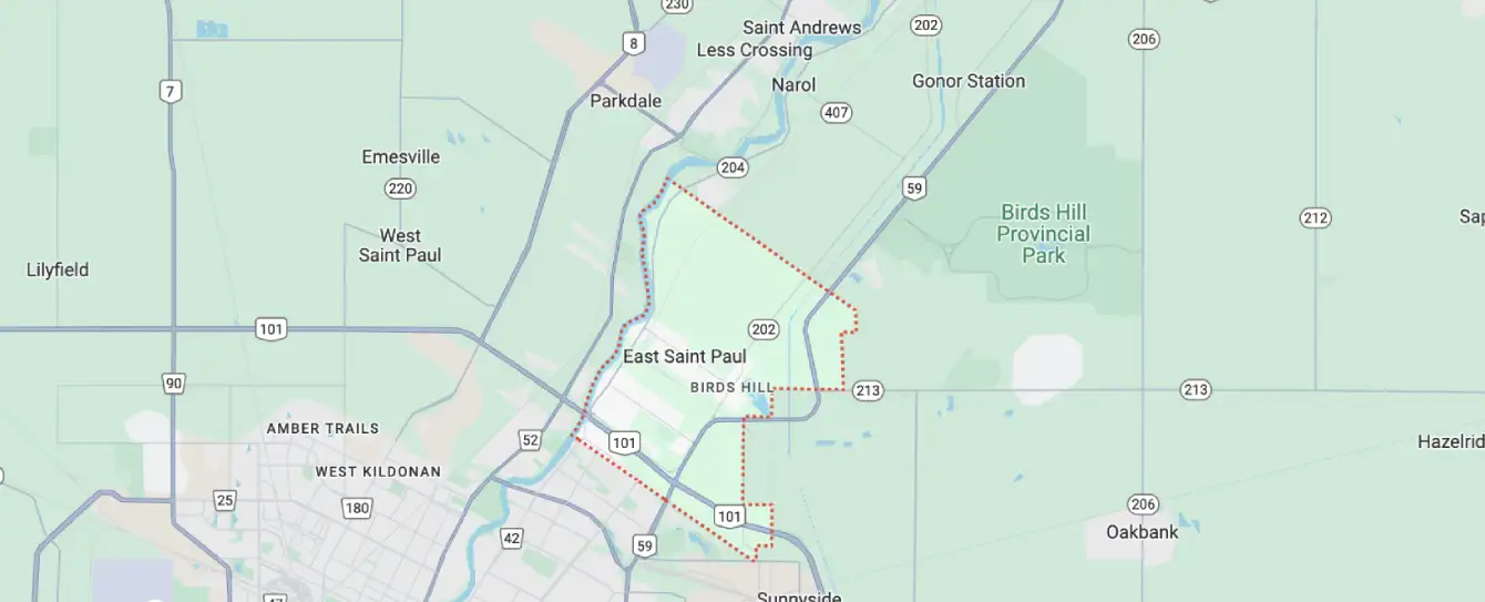East St. Paul Areas We Serve