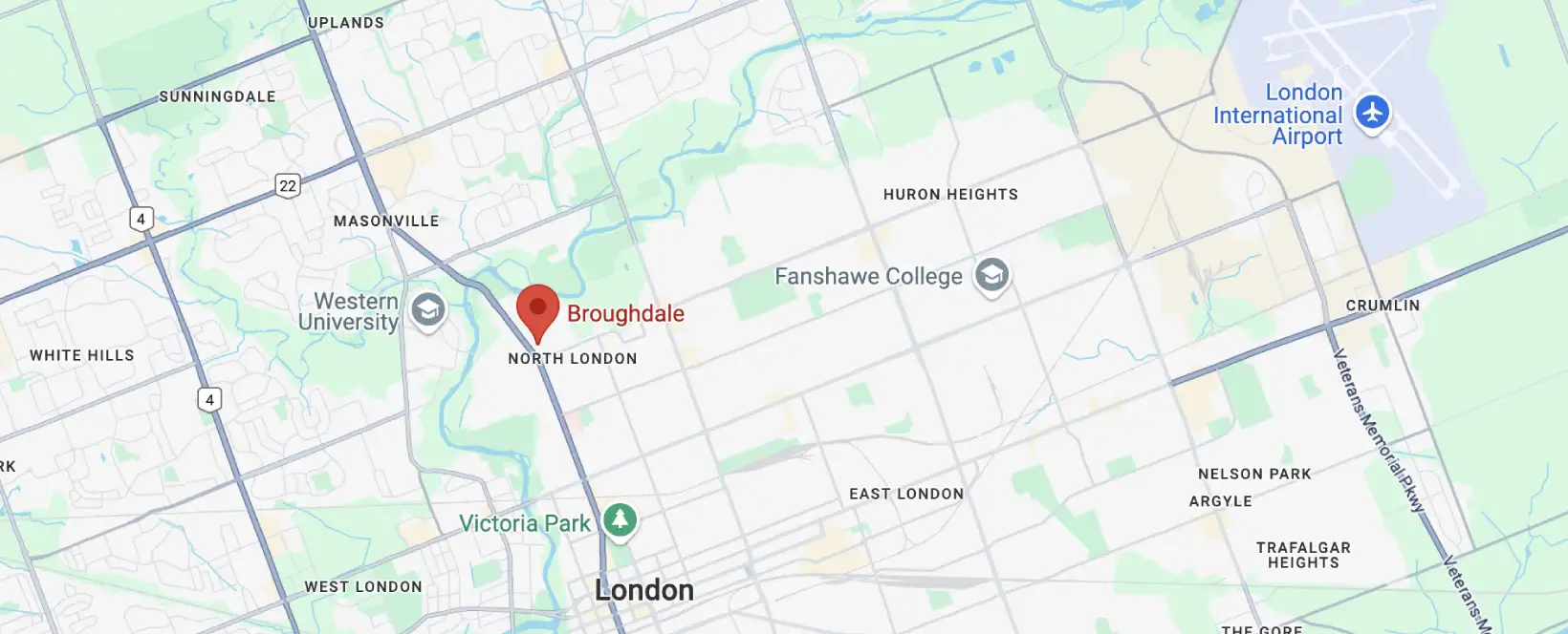 Broughdale Areas We Serve