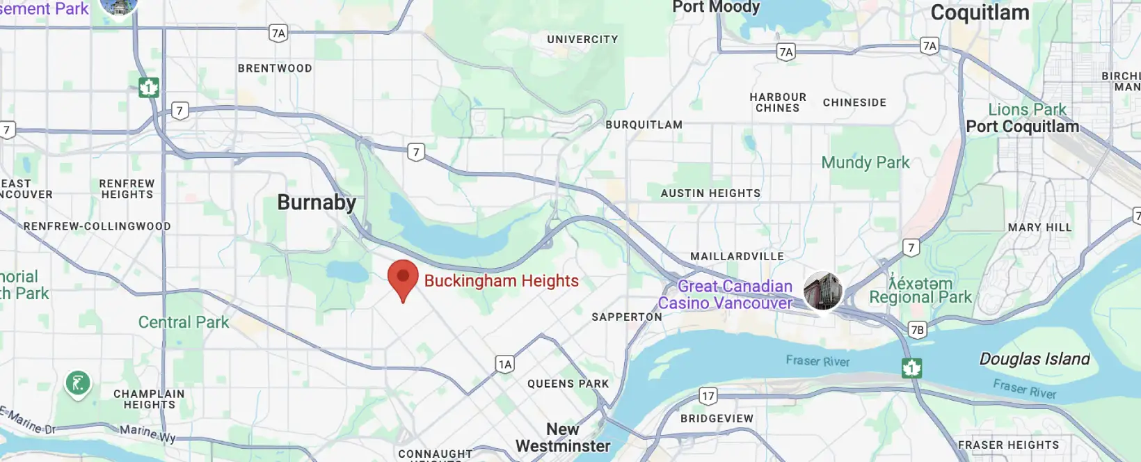 Buckingham Heights Areas We Serve