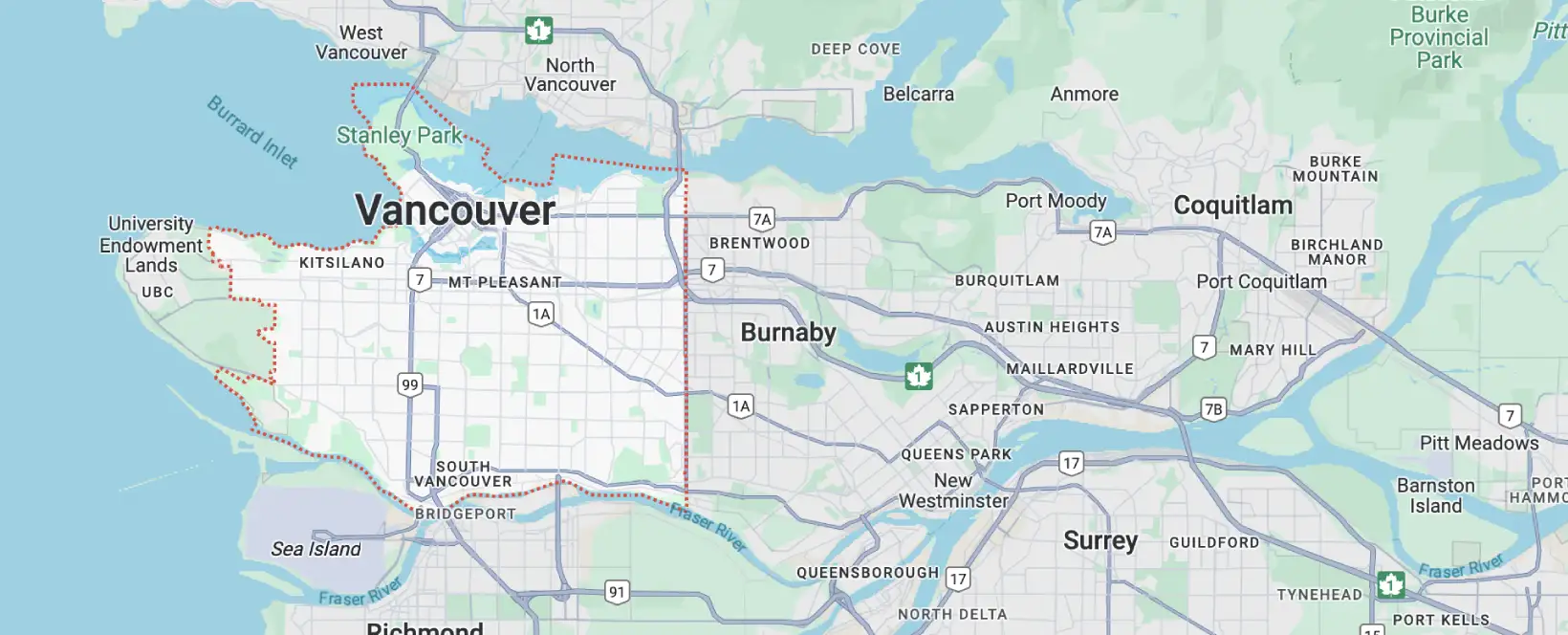 Dryer Service Area in Vancouver