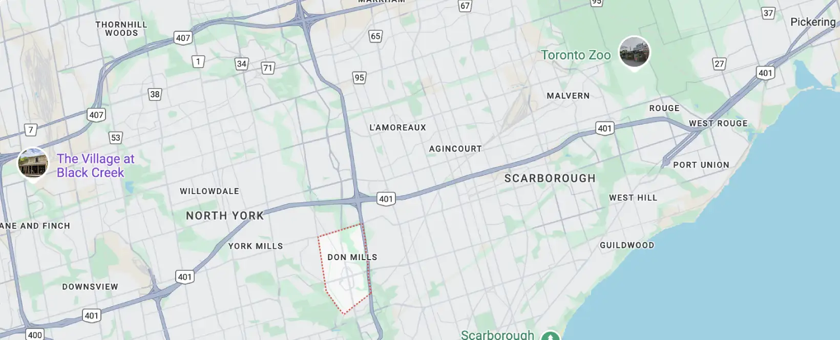 Don Mills Areas We Serve