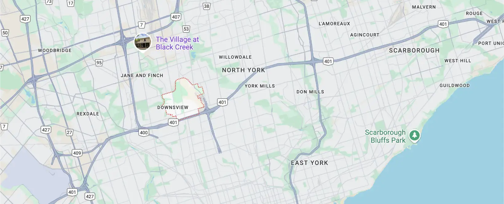 Downsview Areas We Serve
