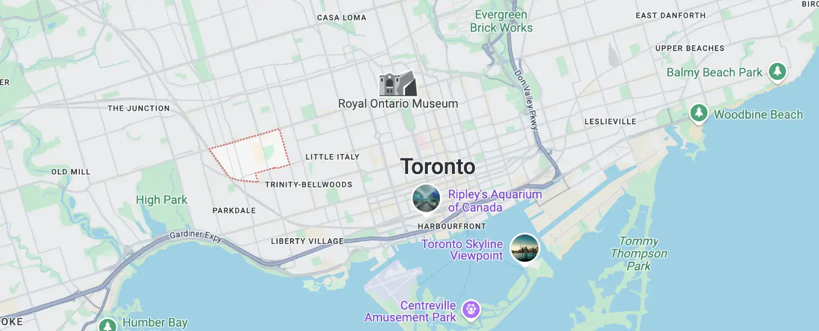 Dufferin Grove Areas We Serve