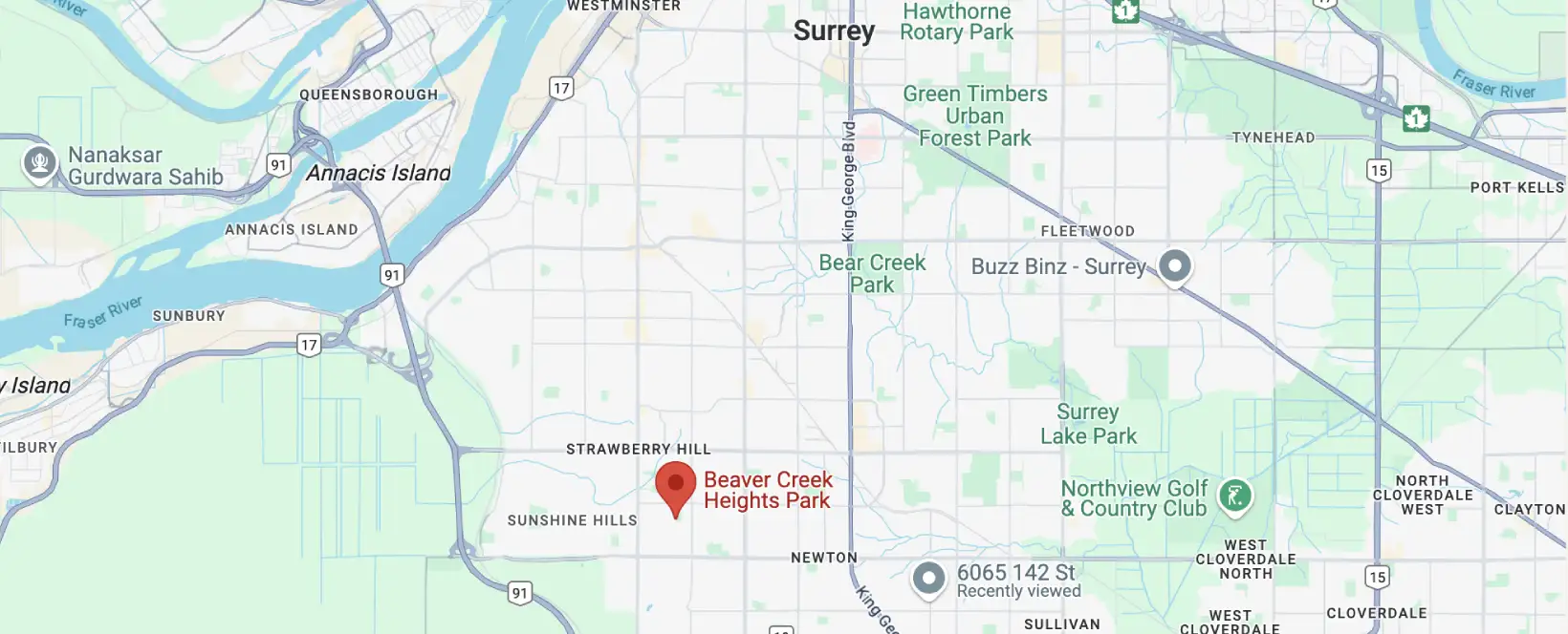 Beaver Creek Heights Areas We Serve