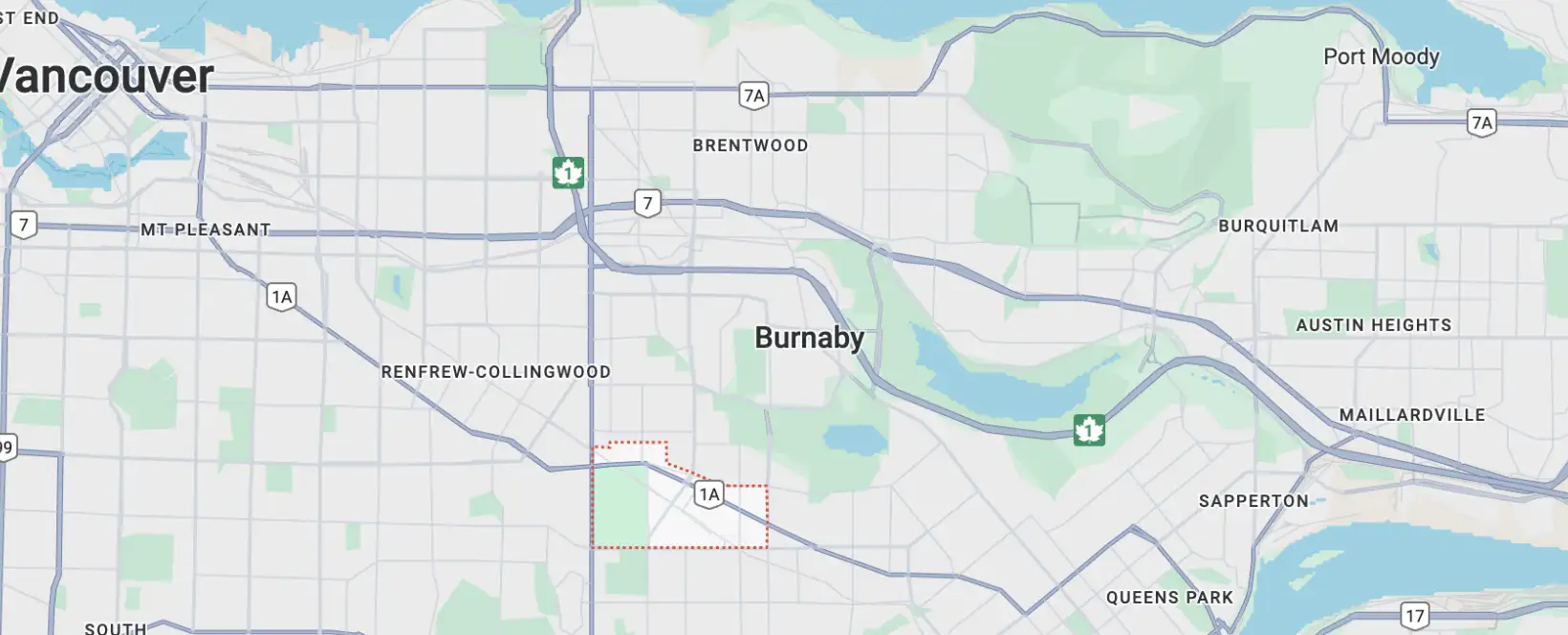 Metrotown Areas We Serve