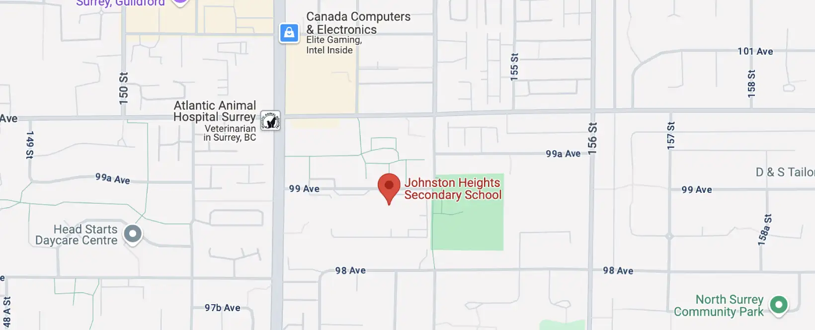 Johnston Heights Areas We Serve