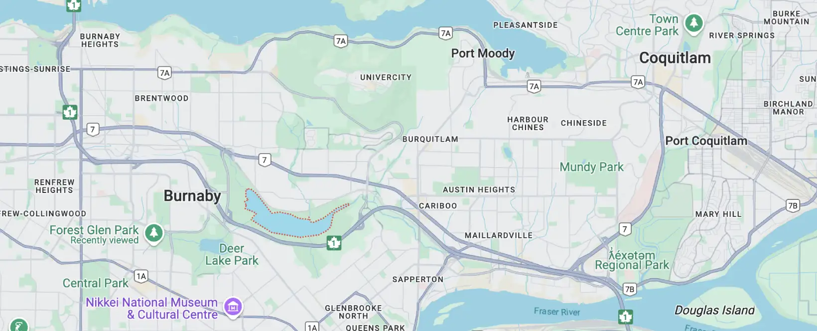 North Burnaby East Areas We Serve