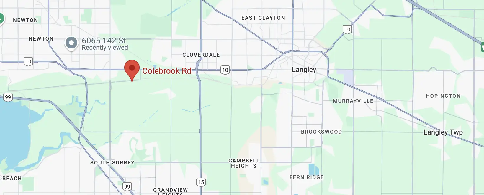 Colebrook Areas We Serve
