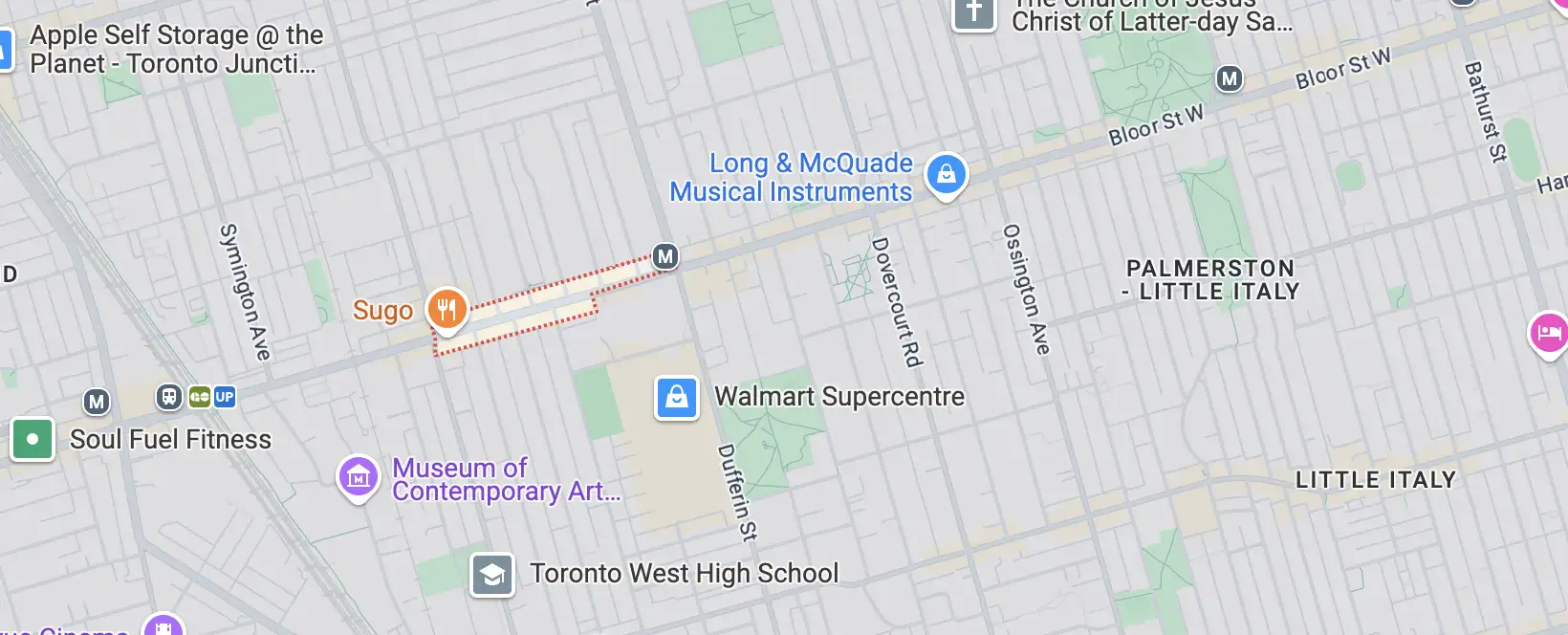 Bloordale Areas We Serve