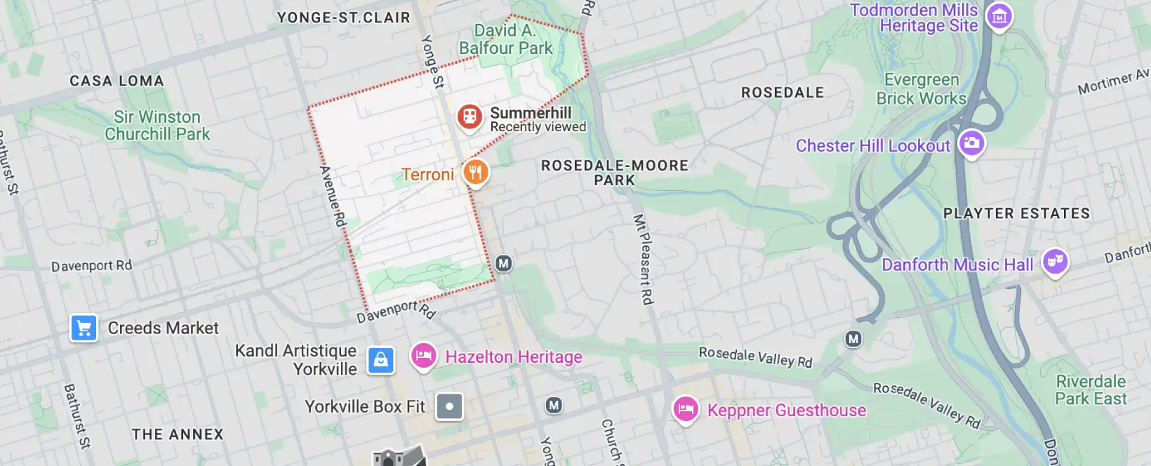 Summerhill Areas We Serve