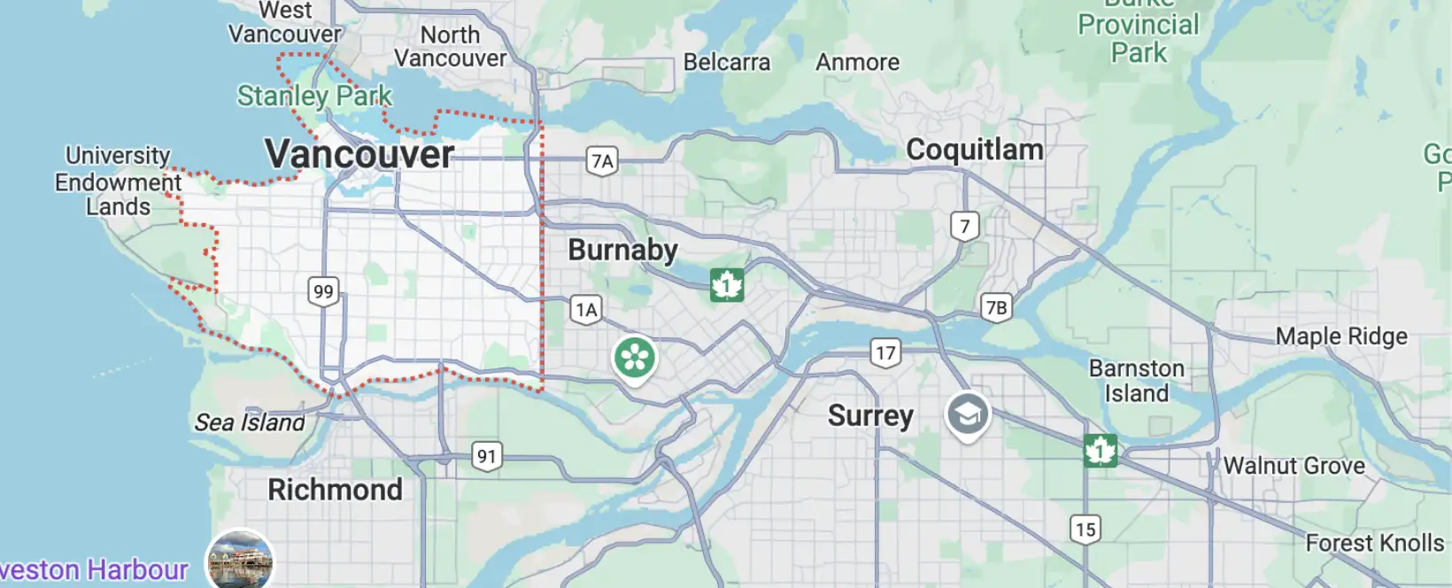 Freezer Service Area in Vancouver