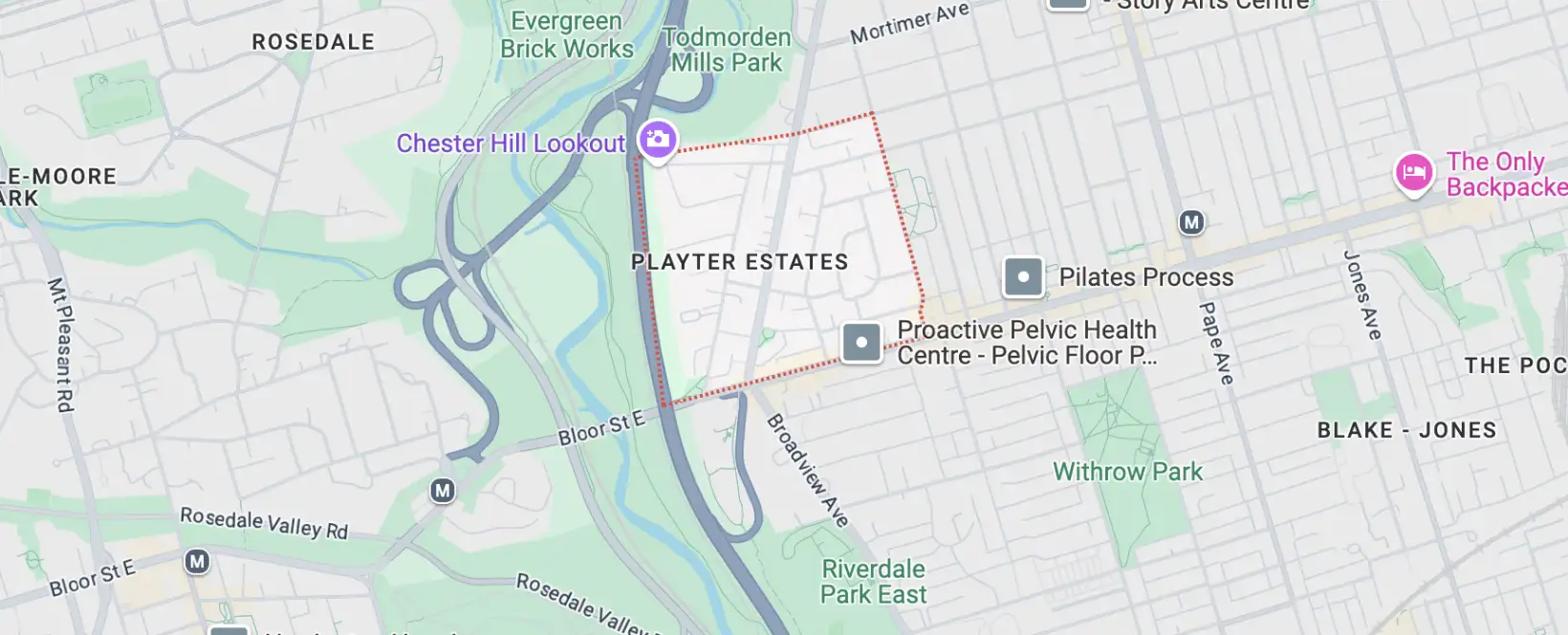 Playter Estates Areas We Serve
