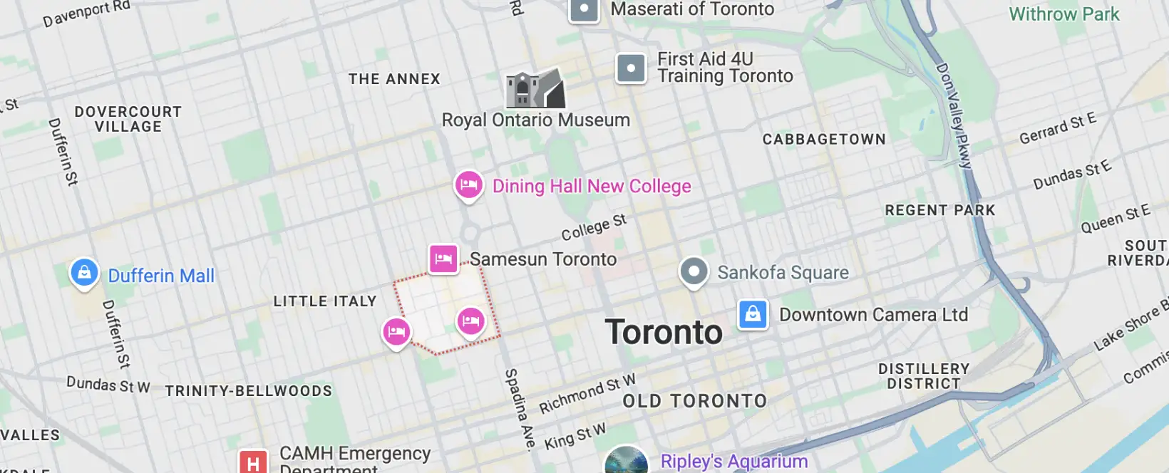 Kensington Market Areas We Serve