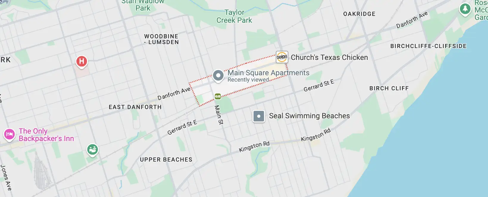 Danforth Village Areas We Serve